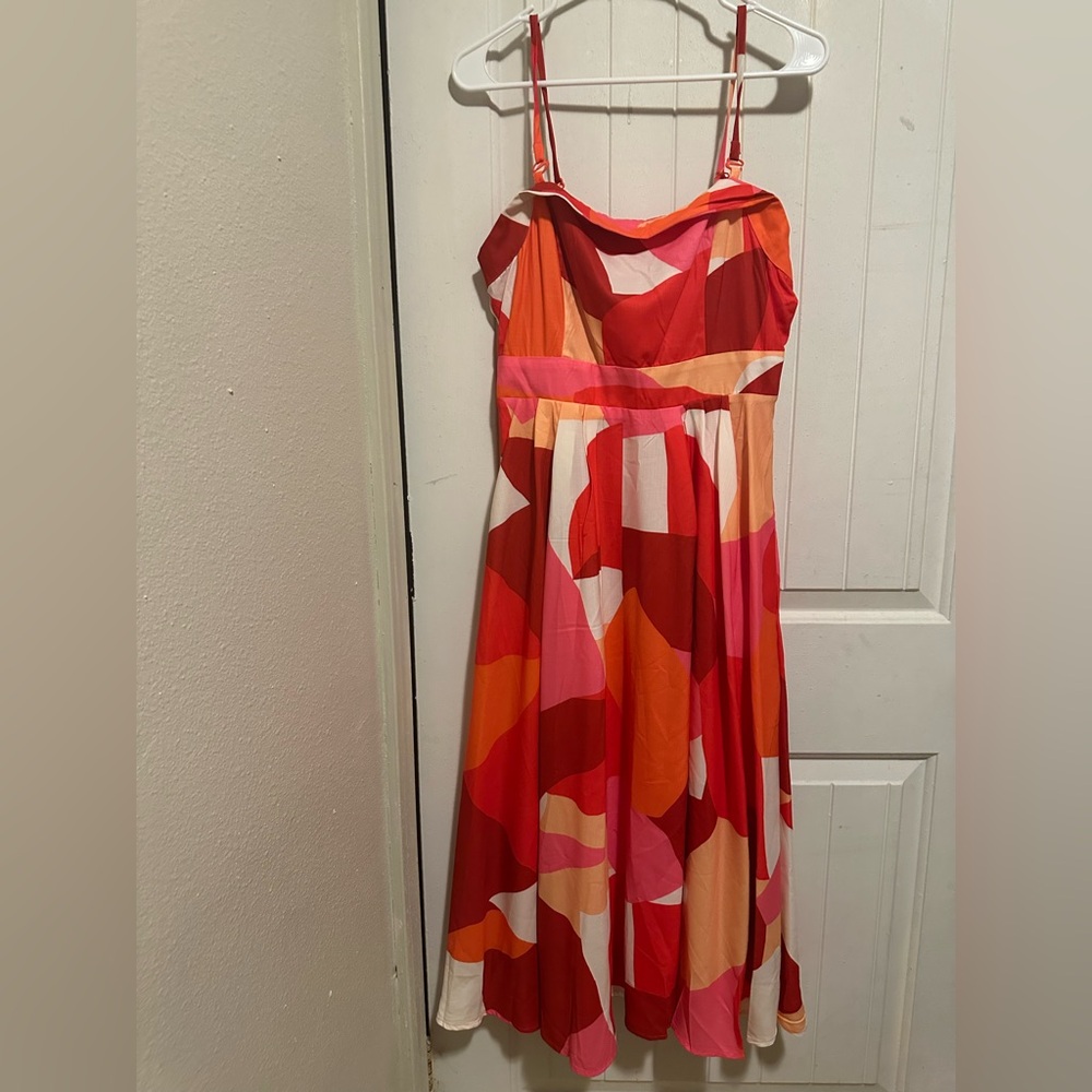 Color full summer dress
